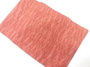 アンティーク　抽象模様織り出し名古屋帯（着用可）